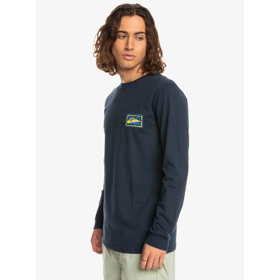 Quiksilver Ανδρική μακρυμάνικη μπλούζα Echoes In Time - Long Sleeve T-Shirt